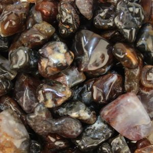 Chakra Stone Charm Fire Agate Reiki Healing Gift Tumbled Gemstone Small Single