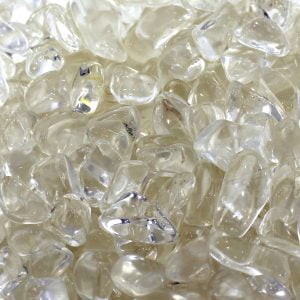 Chakra Crystal Charm Rock Crystal Natural Healing Gemstone Gift Reiki Small x1