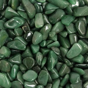 Chakra Stone Charm Green Quartz Reiki Healing Gift Gemstone Small Single