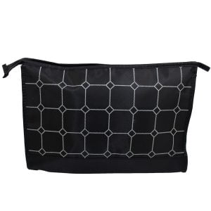 Travel Toiletry Cosmetic Makeup Bath Shower Wash Shaving Bag - Black