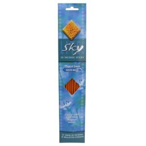 SKY LITES 20 Incense Sticks White Musk Scented * NEW *