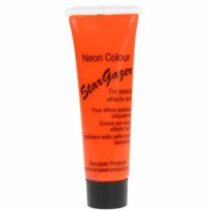 Body Paint Neon Skin Party Fun Women Girl Stargazer Colour - Orange Glow