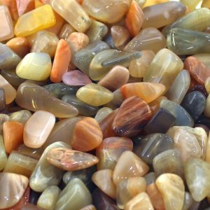 Chakra Crystal Charm Moonstone Natural Healing Gemstone Gift Reiki Small x1