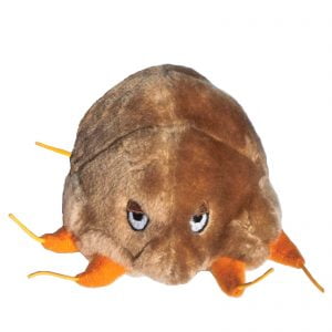 Giant Microbes Mange Scabies Mite Educational Plush Toy Original Soft Gift 15cm