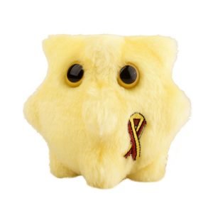 Giant Microbes Hepatitis Virus Original Plush Soft Toy Educational Gift 10cm