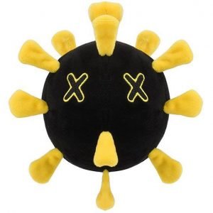 Giant Microbes Dead COVID-19 Virus Original Plush Soft Toy Educational Gift 13cm