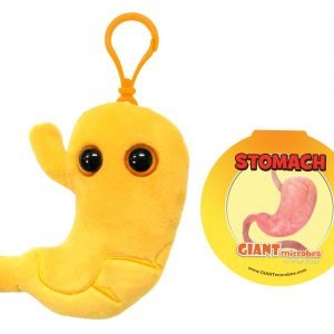 Giant Microbes Plush Keyring Organ Original Gift Charm Keychain Stomach 7cm