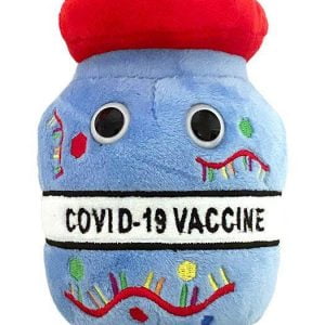 Giant Microbes COVID-19 Vaccine Original Plush Soft Toy Educational Gift 13cm